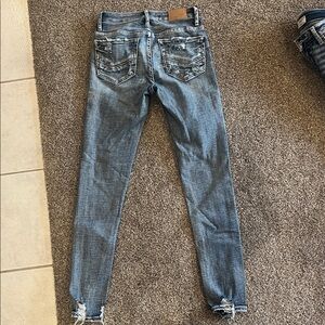 BKE Ankle Jeans - Faded Blue